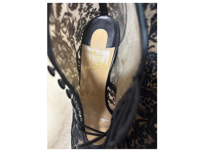 Christian Louboutin Botines de Encaje - vista 9