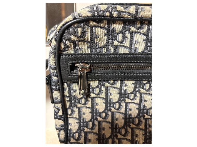 Borsa a tracolla Dior Oblique in tela jacquard - vista 2