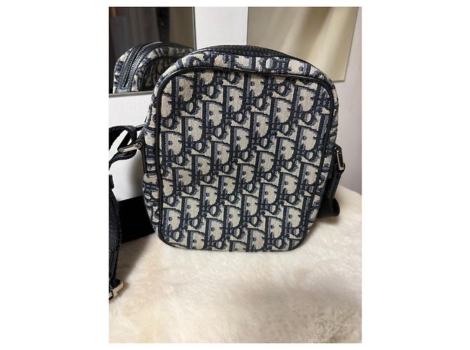 Borsa a tracolla Dior Oblique in tela jacquard - vista 6