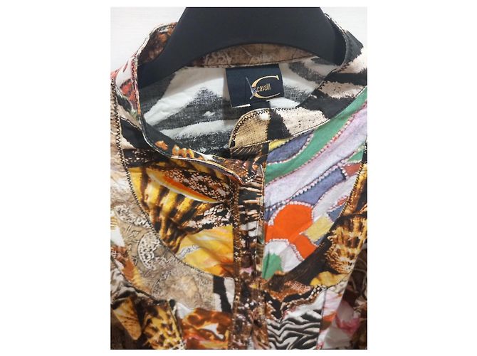 Roberto Cavalli Patchwork Animalier Hemd - Ansicht 2