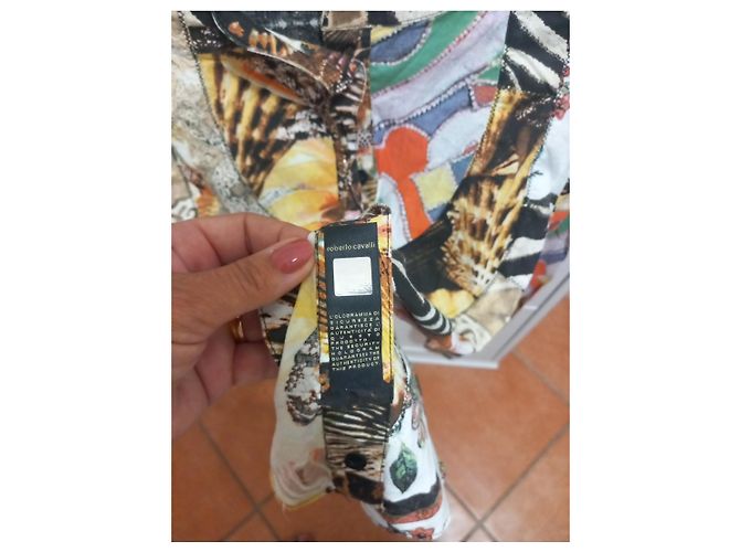 Roberto Cavalli Patchwork Animalier Hemd - Ansicht 8