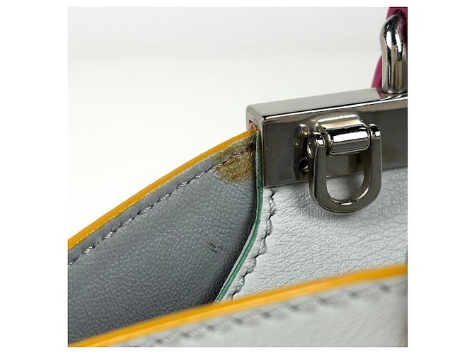 Borsa a mano in pelle 2-Way Fendi 3Jours - vista 7