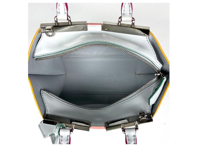 Borsa a mano in pelle 2-Way Fendi 3Jours - vista 8