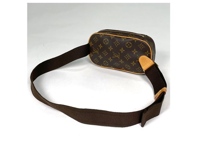 Borsa a tracolla Louis Vuitton Brown Monogram Pochette Gange - vista 2