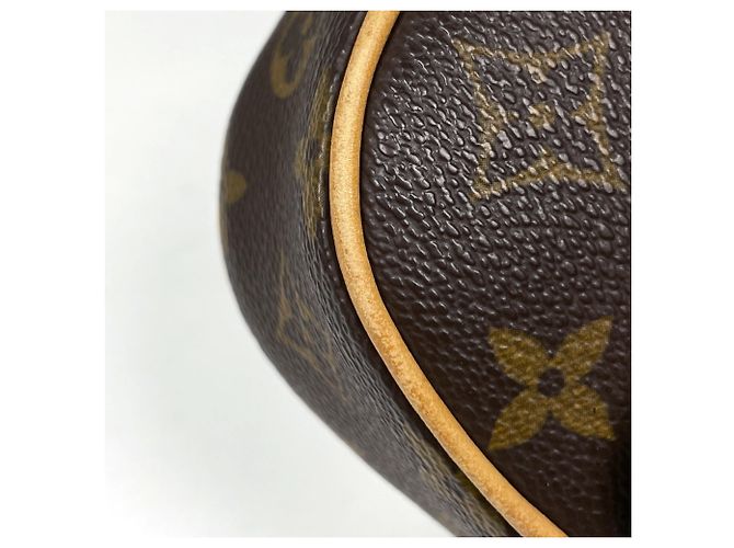 Borsa a tracolla Louis Vuitton Brown Monogram Pochette Gange - vista 3