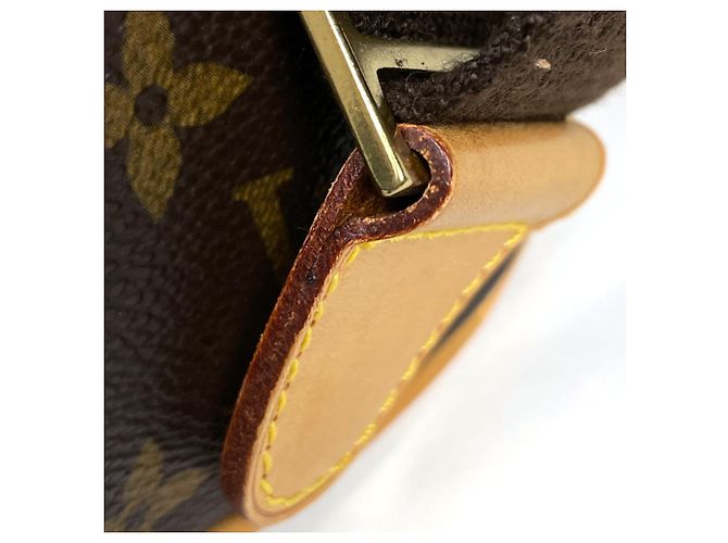 Borsa a tracolla Louis Vuitton Brown Monogram Pochette Gange - vista 4