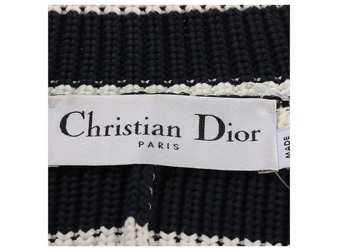 Christian Dior Gestreifte Strickjacke - Ansicht 7