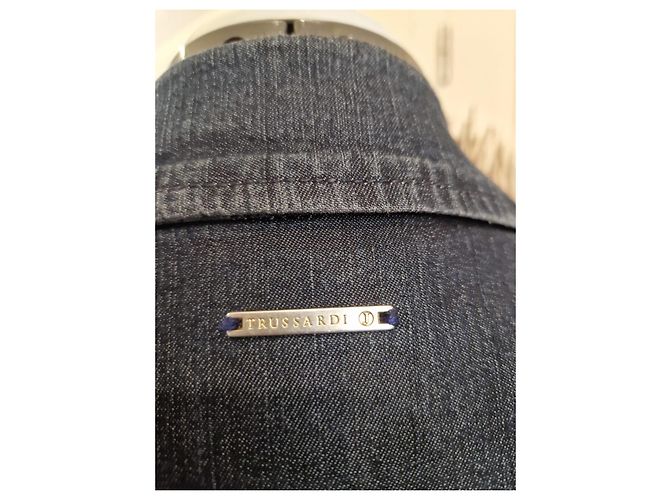 Blazer de denim Trussardi Jeans - vista 3