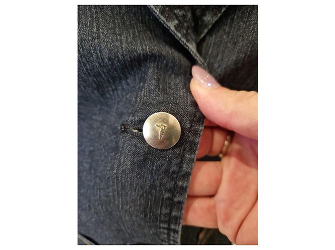 Blazer de denim Trussardi Jeans - vista 4