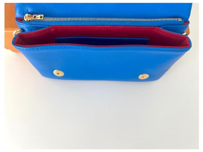 Metis Borsa Louis Vuitton Coussin Monogram in Pelle Blu - vista 10