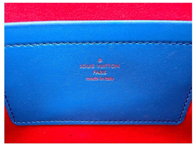 Metis Borsa Louis Vuitton Coussin Monogram in Pelle Blu - vista 9