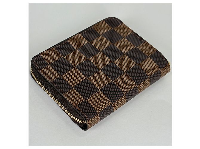 Monedero Zippy Louis Vuitton Damier Brown - vista 2