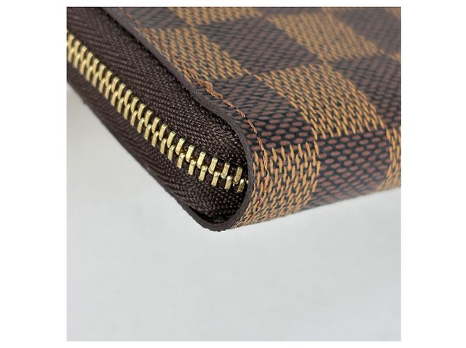 Monedero Zippy Louis Vuitton Damier Brown - vista 3