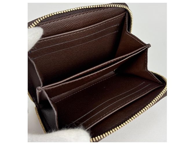 Monedero Zippy Louis Vuitton Damier Brown - vista 5