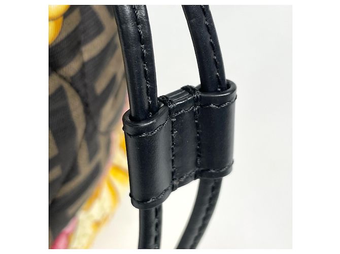 Borsa a sacchetto Fendi Montresor Mini Fenderche - vista 5