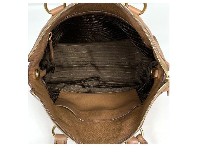 Borsa a mano in pelle 2-Way Prada - vista 10