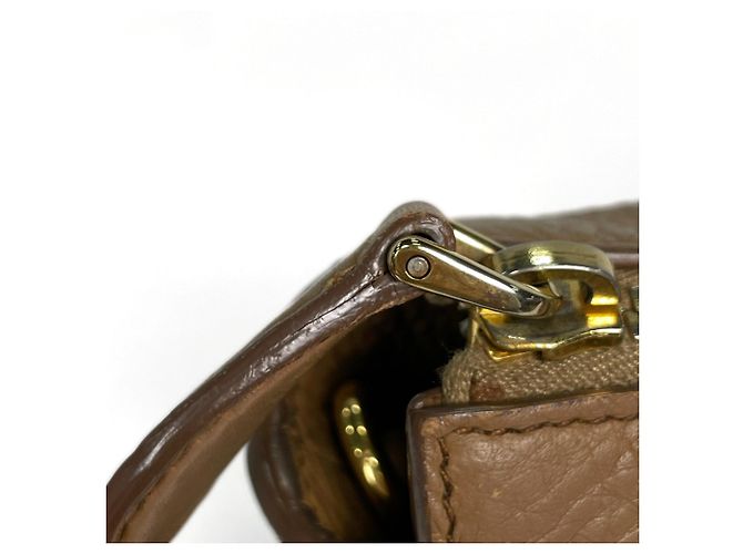 Borsa a mano in pelle 2-Way Prada - vista 5