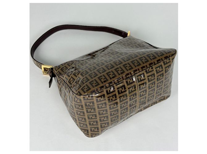 Borsa a spalla Fendi Zucchino - vista 2