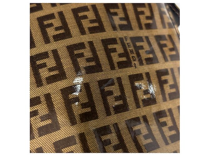 Borsa a spalla Fendi Zucchino - vista 5