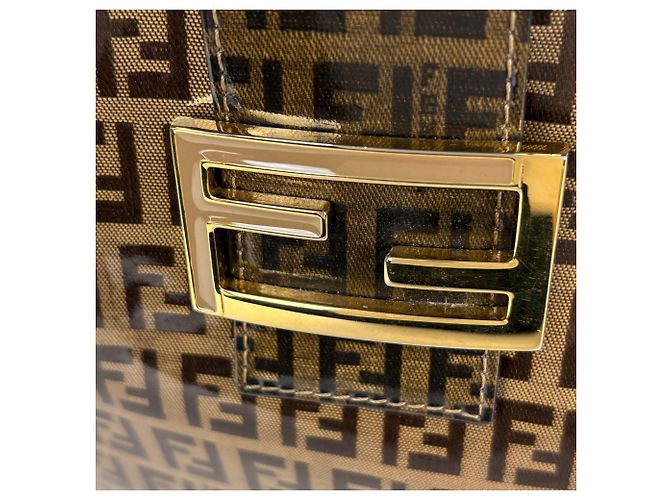 Borsa a spalla Fendi Zucchino - vista 6