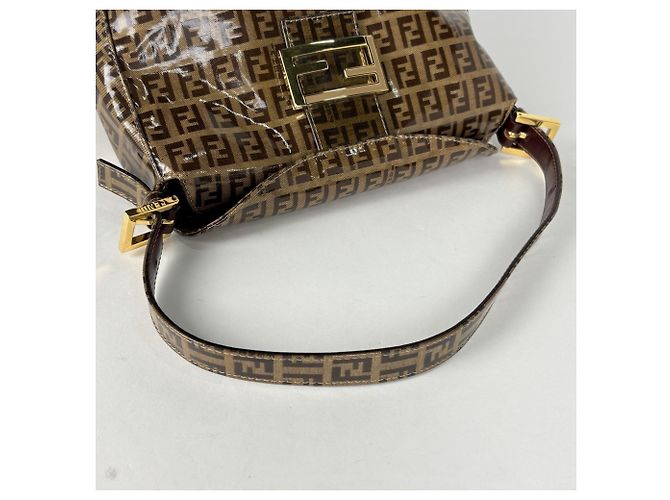 Borsa a spalla Fendi Zucchino - vista 7