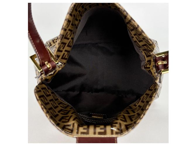 Borsa a spalla Fendi Zucchino - vista 8