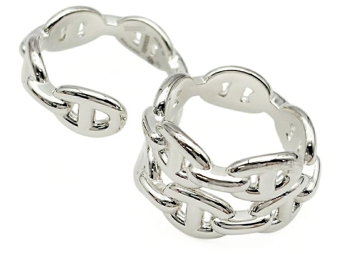 Chaîne d'ancre Hermès Hermes Chaine d'Ancre Enchainée Double Ring - Ansicht 2