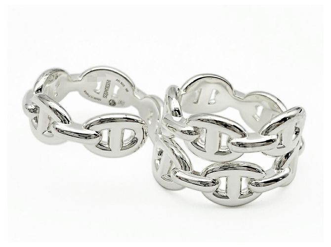 Chaîne d'ancre Hermès Hermes Chaine d'Ancre Enchainée Double Ring - Ansicht 3