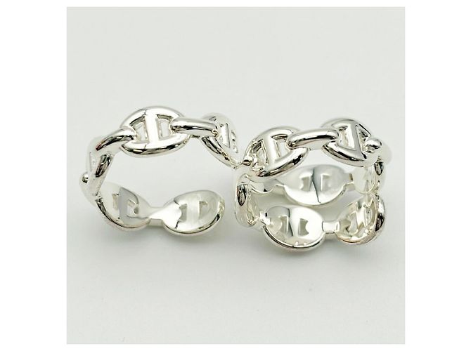 Chaîne d'ancre Hermès Hermes Chaine d'Ancre Enchainée Double Ring - Ansicht 5