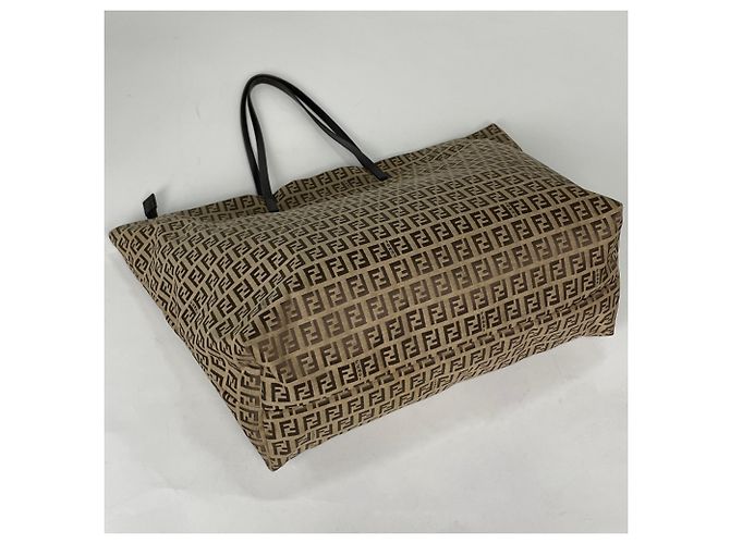 Fendi Zucchino Canvas Tote Bag - Ansicht 2