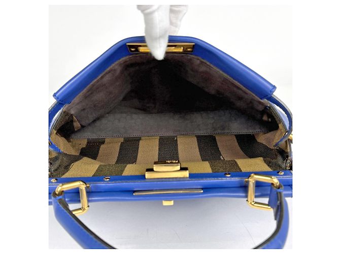 Borsa a tracolla 2-Way Fendi Peekaboo - vista 8