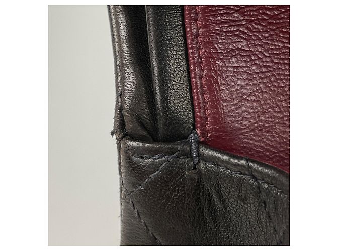 Bolsa de ombro Chanel Matelassé em couro preto - vista 9