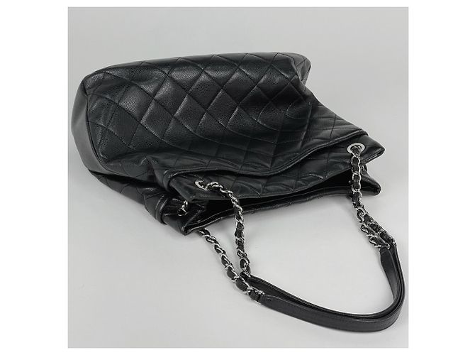 Chanel Matelassé Schwarze Tote Bag - Ansicht 5