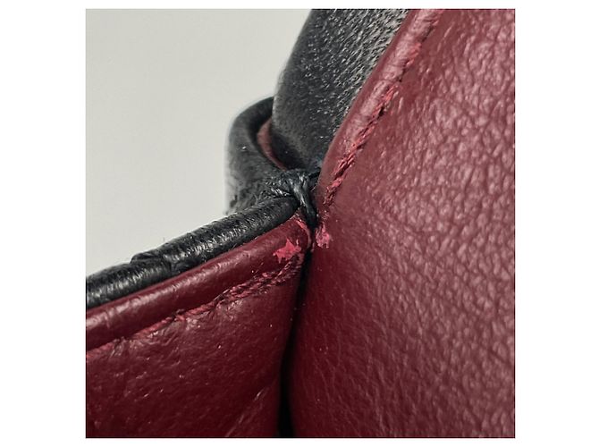 Borsa a tracolla Chanel Matelassé in pelle nera - vista 11