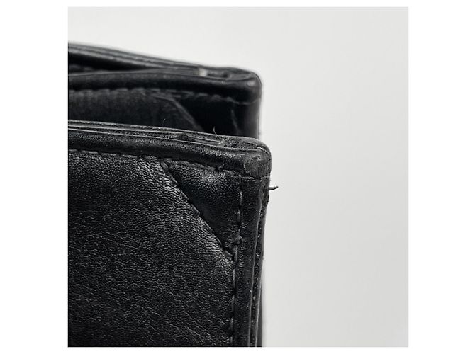 Chanel Shopper aus schwarzem Leder - Ansicht 4