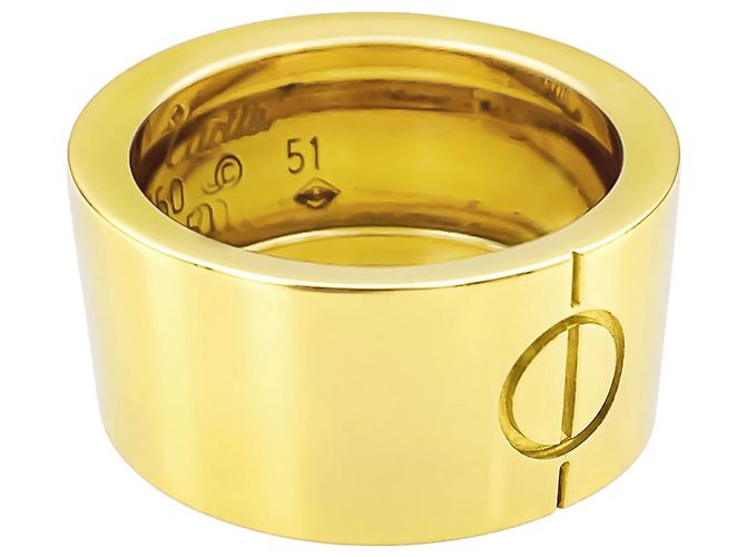 Cartier Ring, "Love" "Cône" Edition, Gelbgold. - Ansicht 4