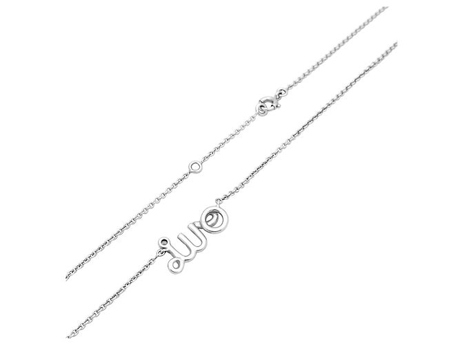 Dior Halskette, "OUI" aus Weißgold und Diamanten. - Ansicht 3