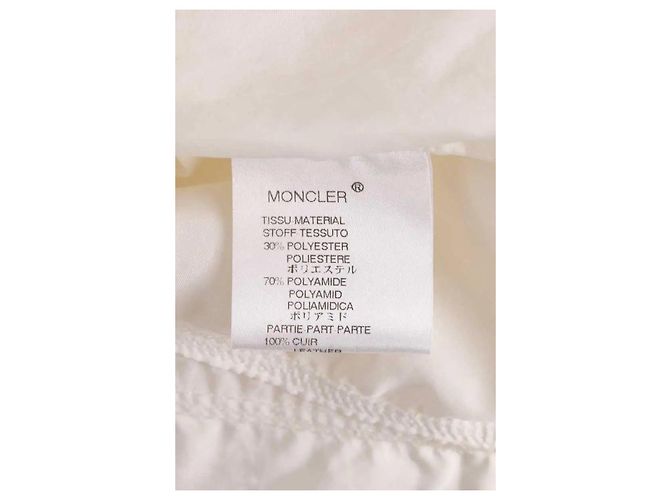 Chaleco Moncler ecru - vista 7