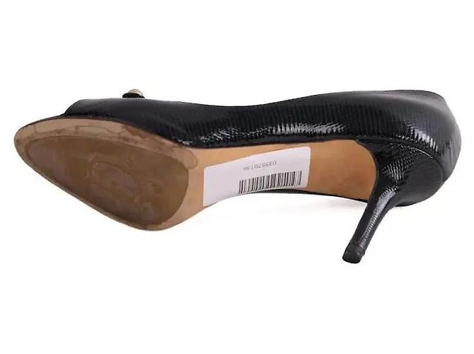 Dior Black Leather Heels Size 37 - view 6