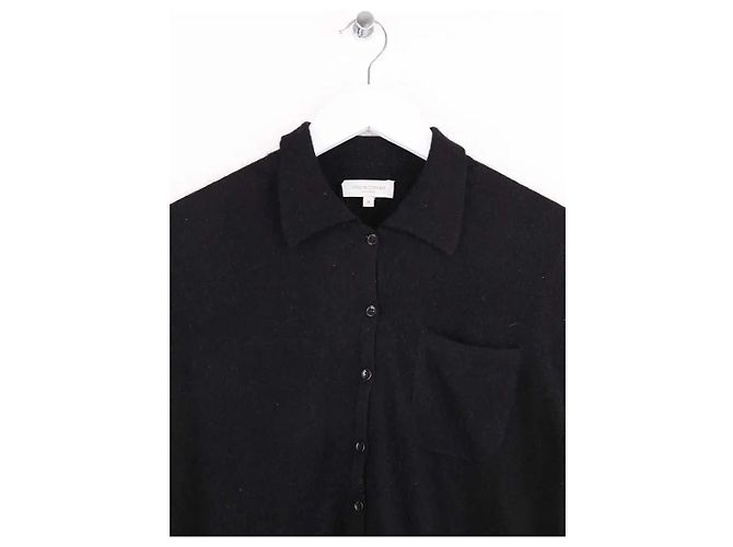 Camisa Eric Bompard de cashmere negra M - vista 2