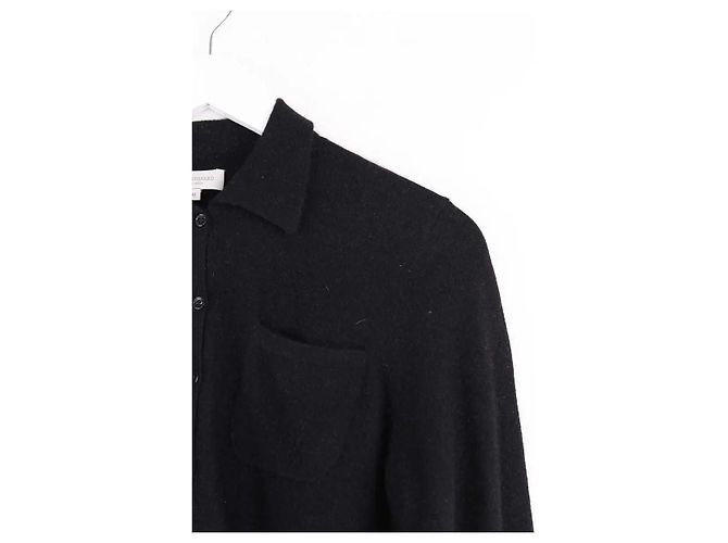 Camisa Eric Bompard de cashmere negra M - vista 3