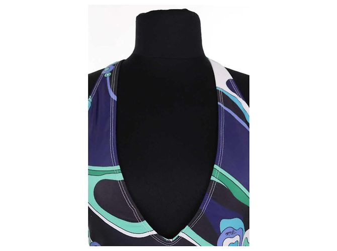 Blauer Badeanzug von Emilio Pucci - Ansicht 2