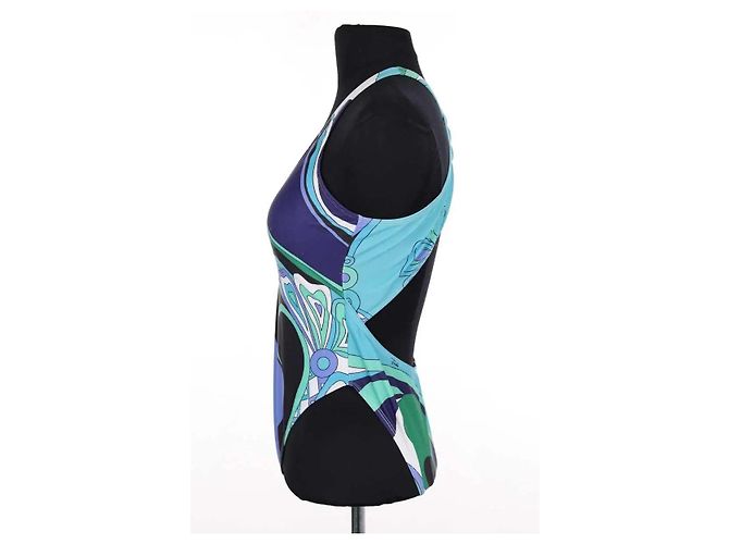 Blauer Badeanzug von Emilio Pucci - Ansicht 3