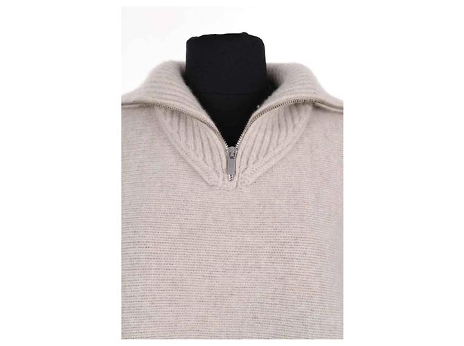 Autre Marque Kujten Kaschmir Poncho Ecru - Ansicht 2