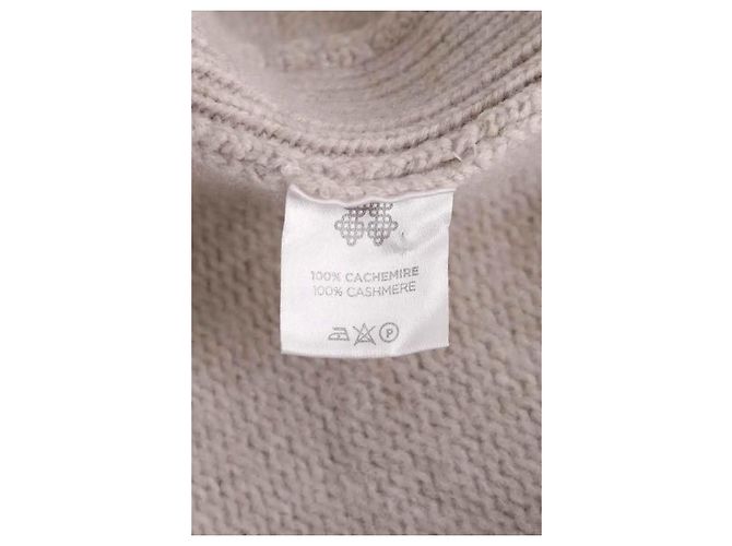 Autre Marque Kujten Kaschmir Poncho Ecru - Ansicht 6