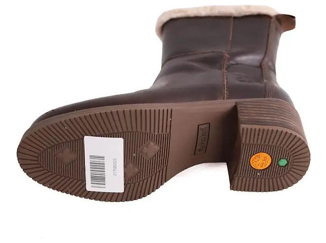 Botines Timberland de piel marrón - vista 6
