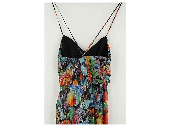 Abito in seta multicolore The Kooples - vista 4