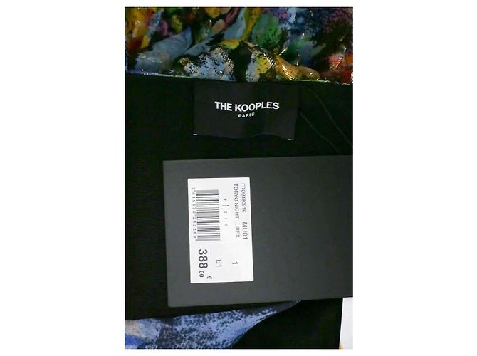Abito in seta multicolore The Kooples - vista 5