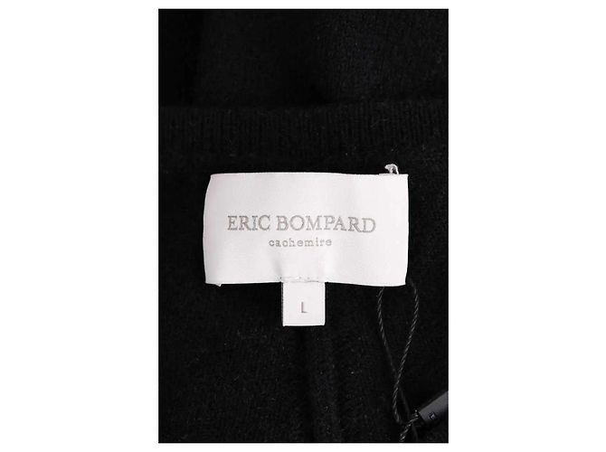 Jersey Eric Bompard de cashmere negro L - vista 5
