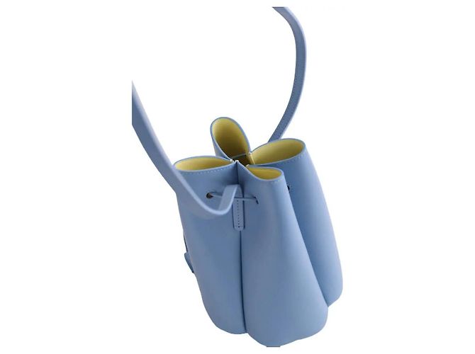 Dior Mini borsa Mini borsa a secchiello Petit Trèfle blu - vista 3